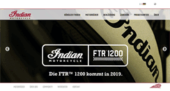 Desktop Screenshot of indianmotorcycle.ch