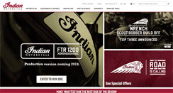 Desktop Screenshot of indianmotorcycle.com
