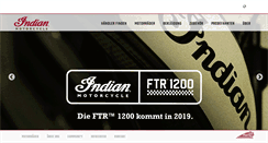Desktop Screenshot of indianmotorcycle.de